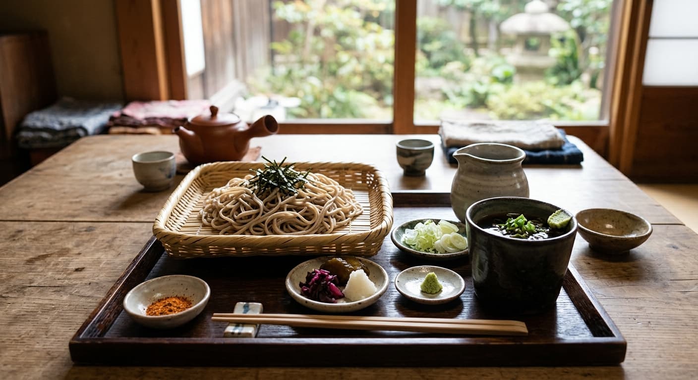 日本の蕎麦体験を深める和食文化:だし、発酵、器の美学【玉木恒一】
