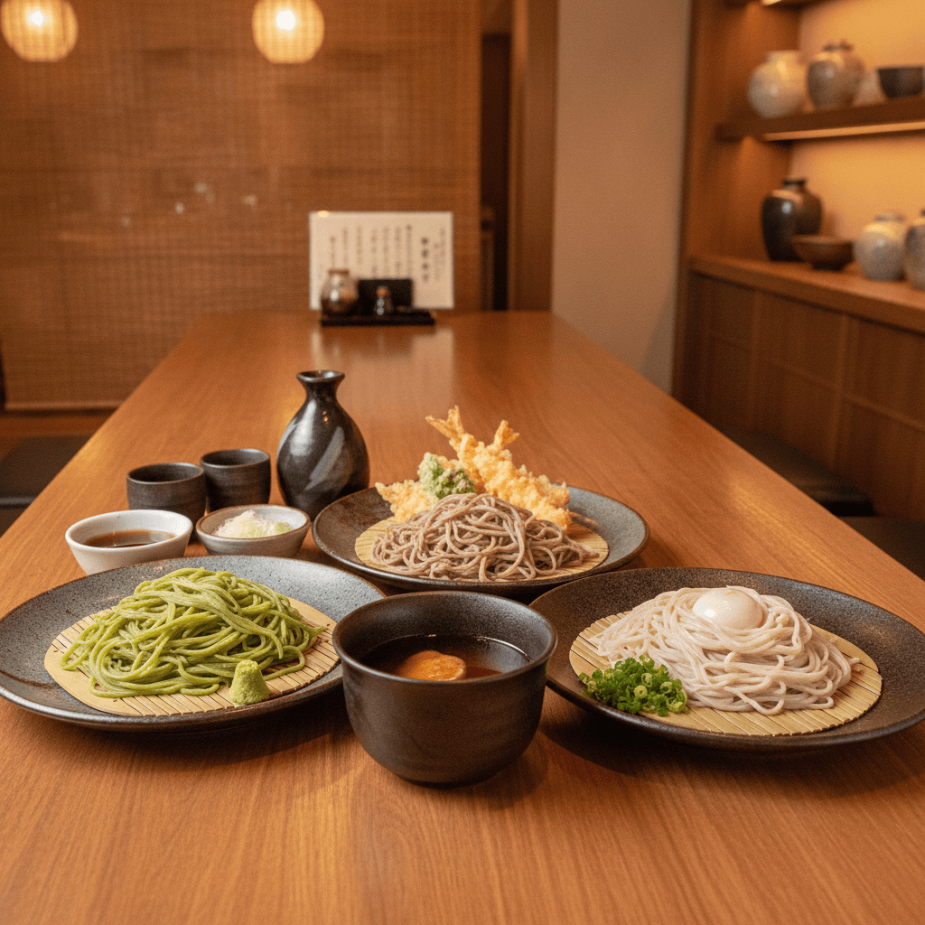 蕎麦の食べ比べで深まる日本文化:こだわりの名店が語る多様性の真髄